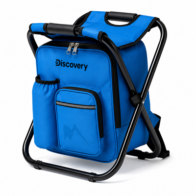 Silla Mochila Discovery 3 en 1 Plegable con Compartimento Integrado
