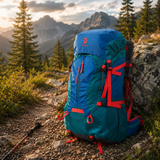 Mochila Trekking Discovery 65L Impermeable Camping Viaje imagen 2
