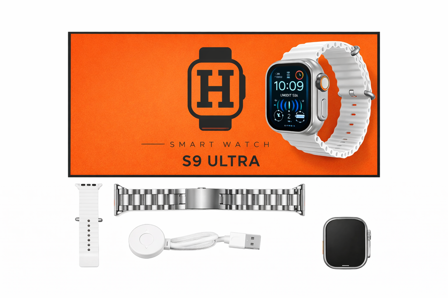 Smartwatch S9 Ultra Bluetooth – Monitor de Salud y Actividad