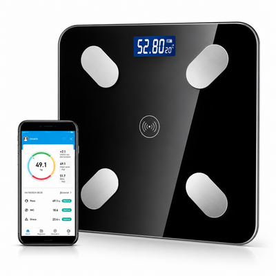 Transformá Tu Cuerpo | Balanza Smart Fitness Con App y 15 Métricas