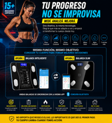 Transformá Tu Cuerpo | Balanza Smart Fitness Con App y 15 Métricas imagen 3